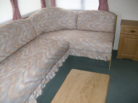 Static Caravan Furnishings and Upholstery
